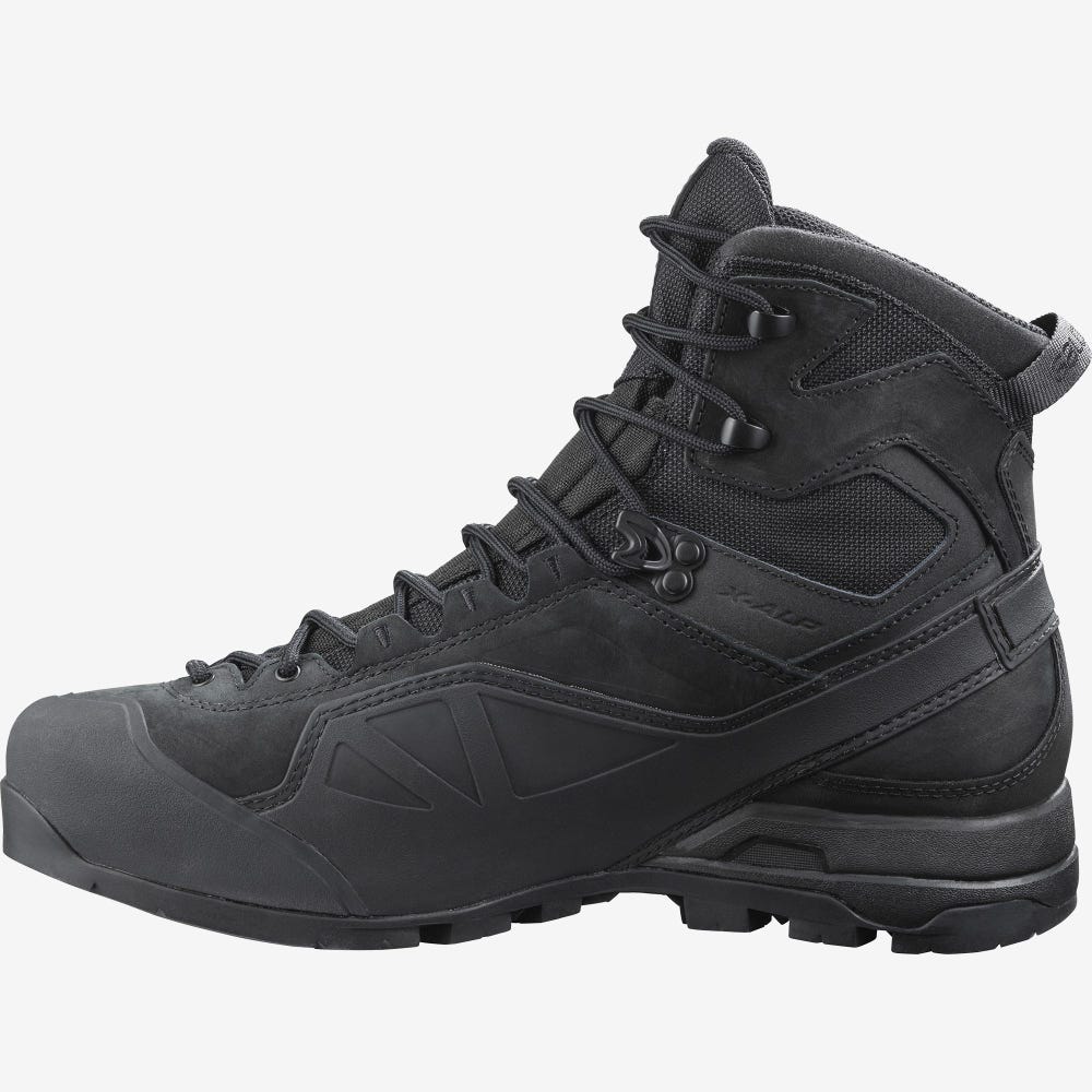 Salomon X ALP GORE-TEX FORCES Taktikai Bakancs Női Fekete | HU695371