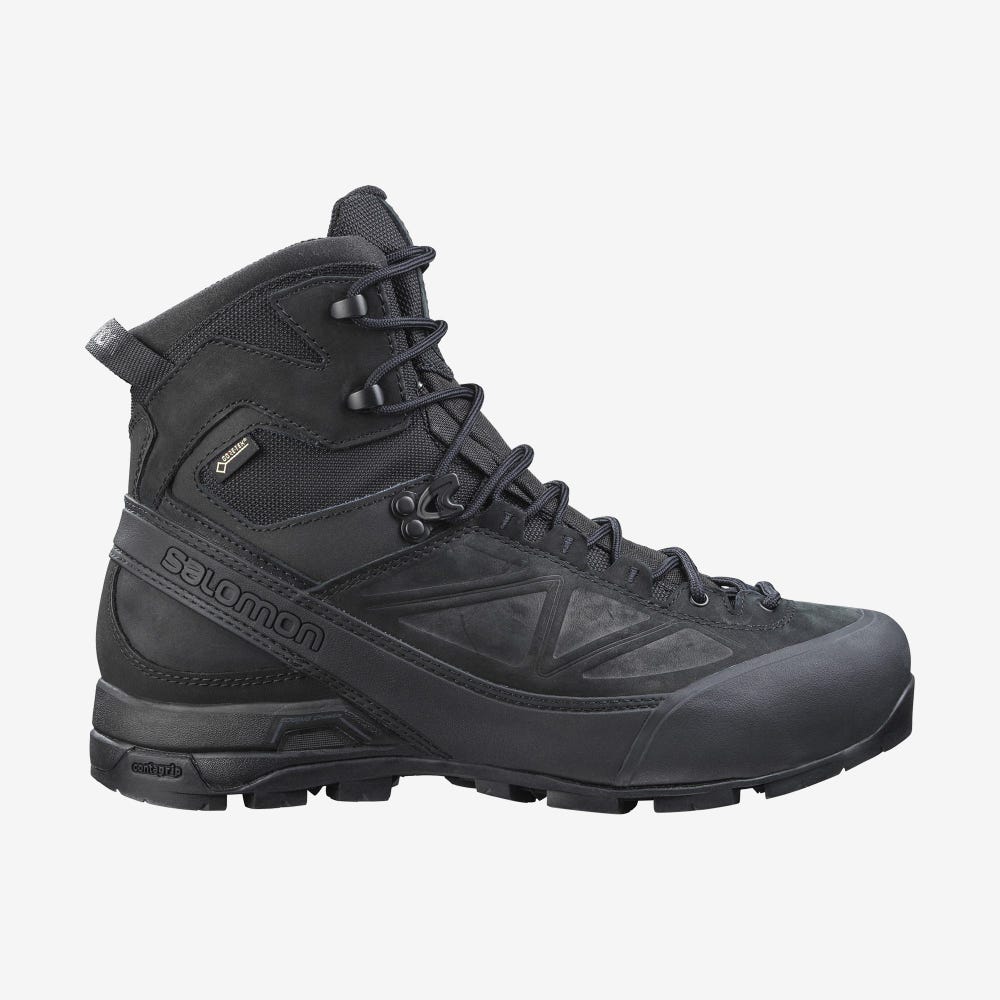 Salomon X ALP GORE-TEX FORCES Taktikai Bakancs Női Fekete | HU695371