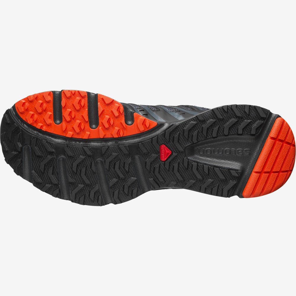 Salomon X-MISSION 3 Sportcipő Női Fekete/Piros Narancssárga | HU935428