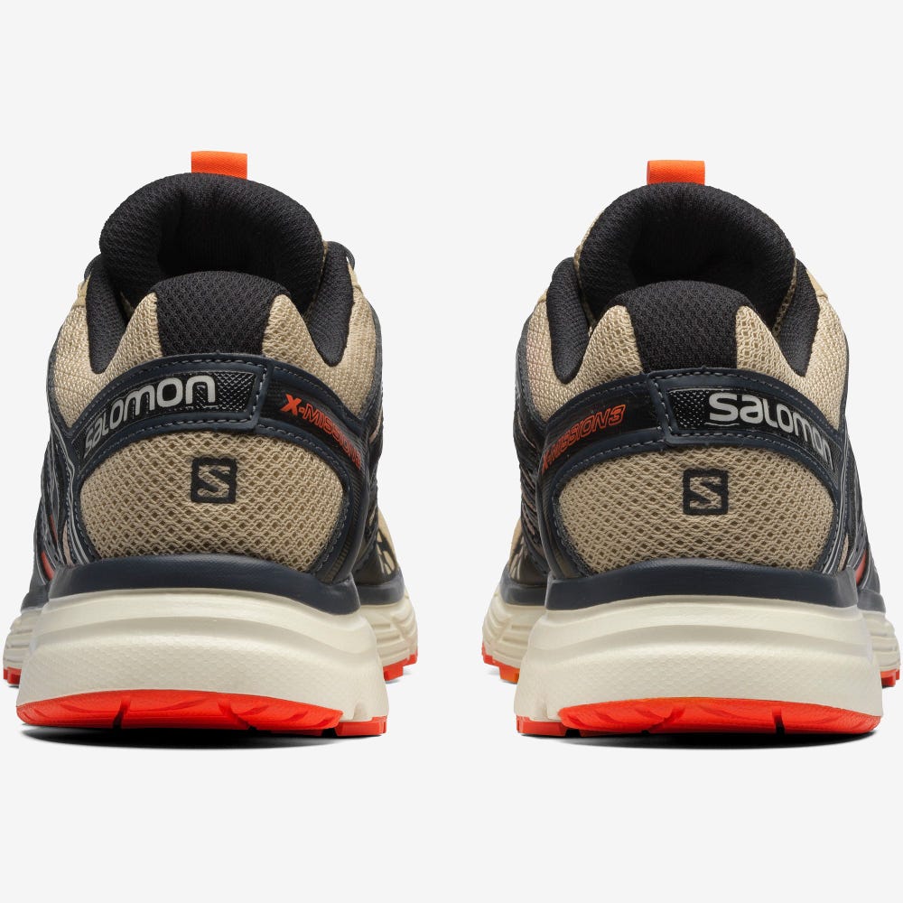 Salomon X-MISSION 3 Sportcipő Női Világos Barna/Piros Narancssárga | HU906273