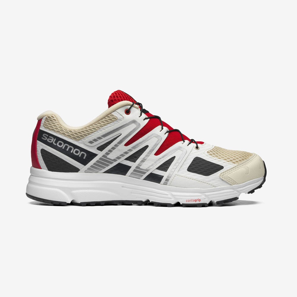 Salomon X-MISSION 4 Sportcipő Férfi Bézs | HU534861