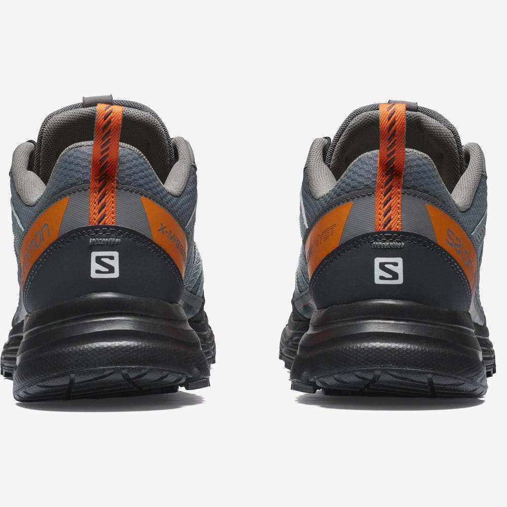 Salomon X-MISSION MYST Sportcipő Férfi Szürke/Narancssárga | HU510648