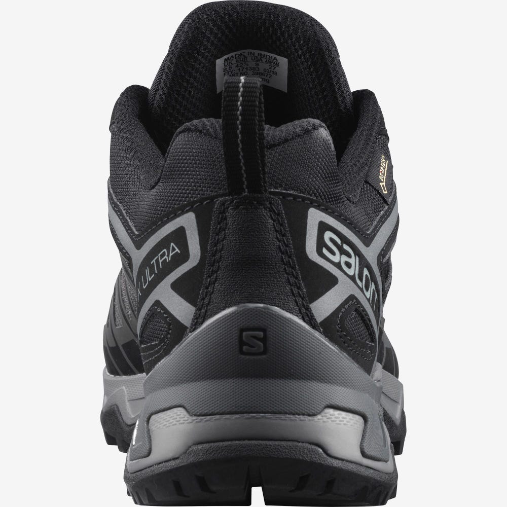 Salomon X ULTRA 3 GORE-TEX Túracipő Férfi Fekete | HU416527