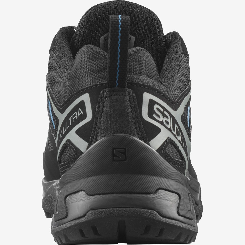 Salomon X ULTRA 3 Túracipő Férfi Fekete/Sötét Kék | HU273086