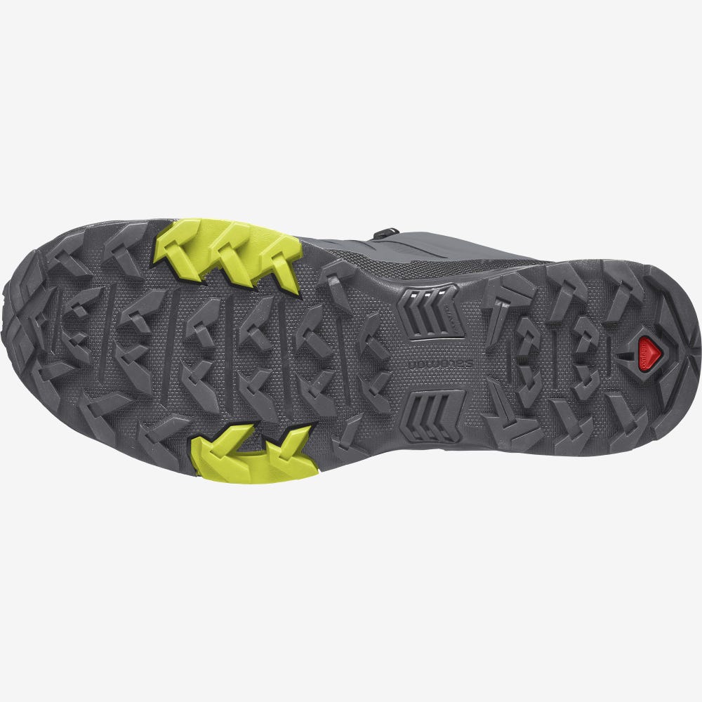 Salomon X ULTRA 4 GORE-TEX Túracipő Férfi Szürke/Fekete | HU460385