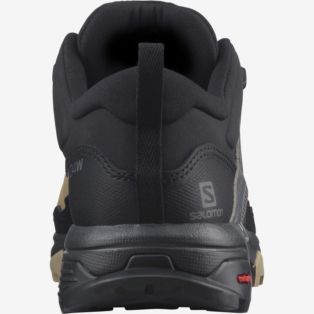 Salomon X ULTRA 4 LEATHER GORE-TEX Túracipő Női Barna/Fekete | HU459601