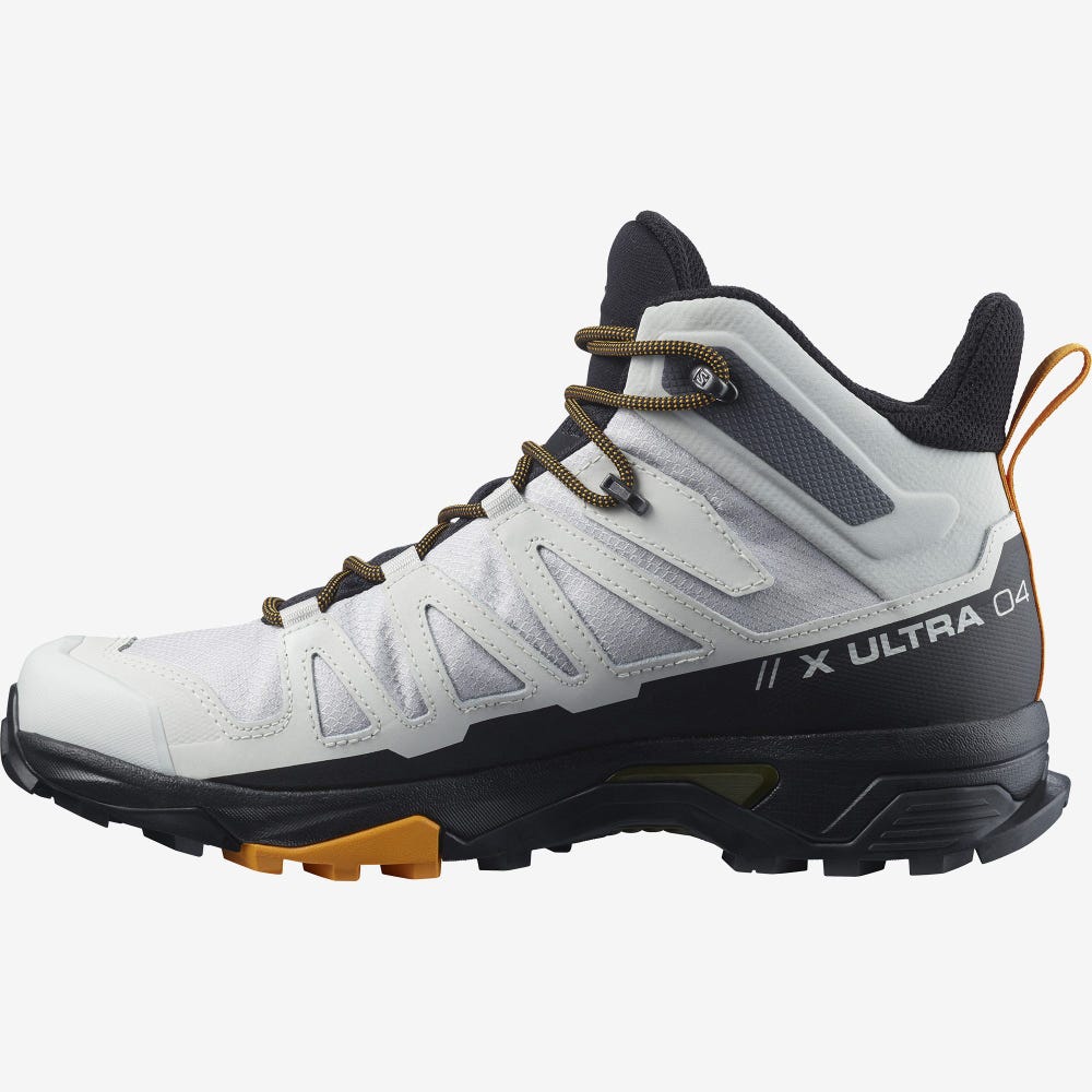 Salomon X ULTRA 4 MID GORE-TEX Túrabakancs Férfi Bézs/Fekete | HU048937