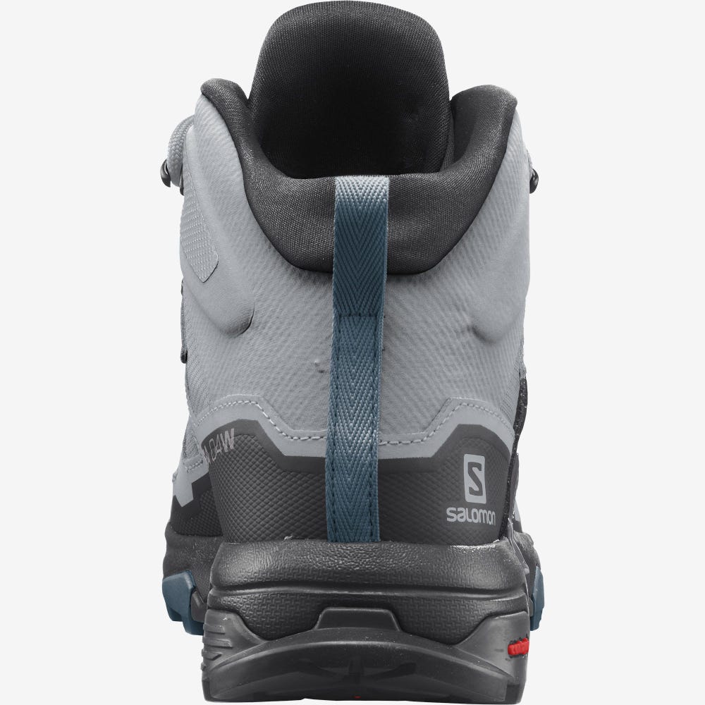 Salomon X ULTRA 4 MID GORE-TEX Túrabakancs Női Fekete/Kék | HU581203