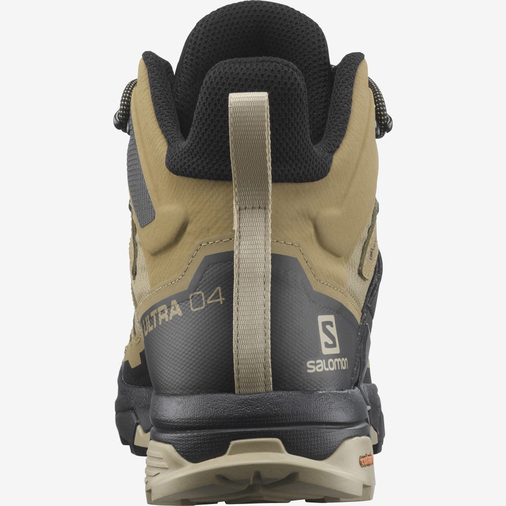 Salomon X ULTRA 4 MID GORE-TEX Túrabakancs Férfi Barna/Fekete | HU739082