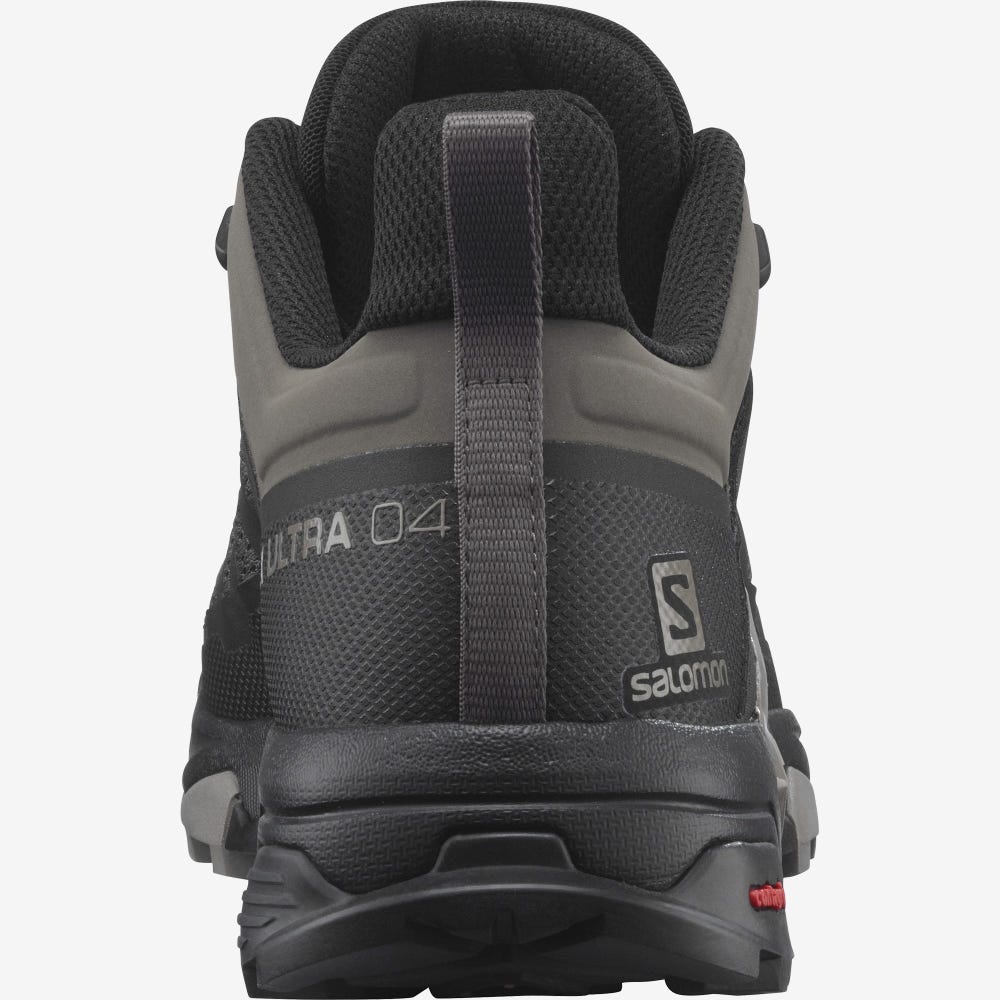 Salomon X ULTRA 4 Túracipő Férfi Fekete/Khaki | HU218709