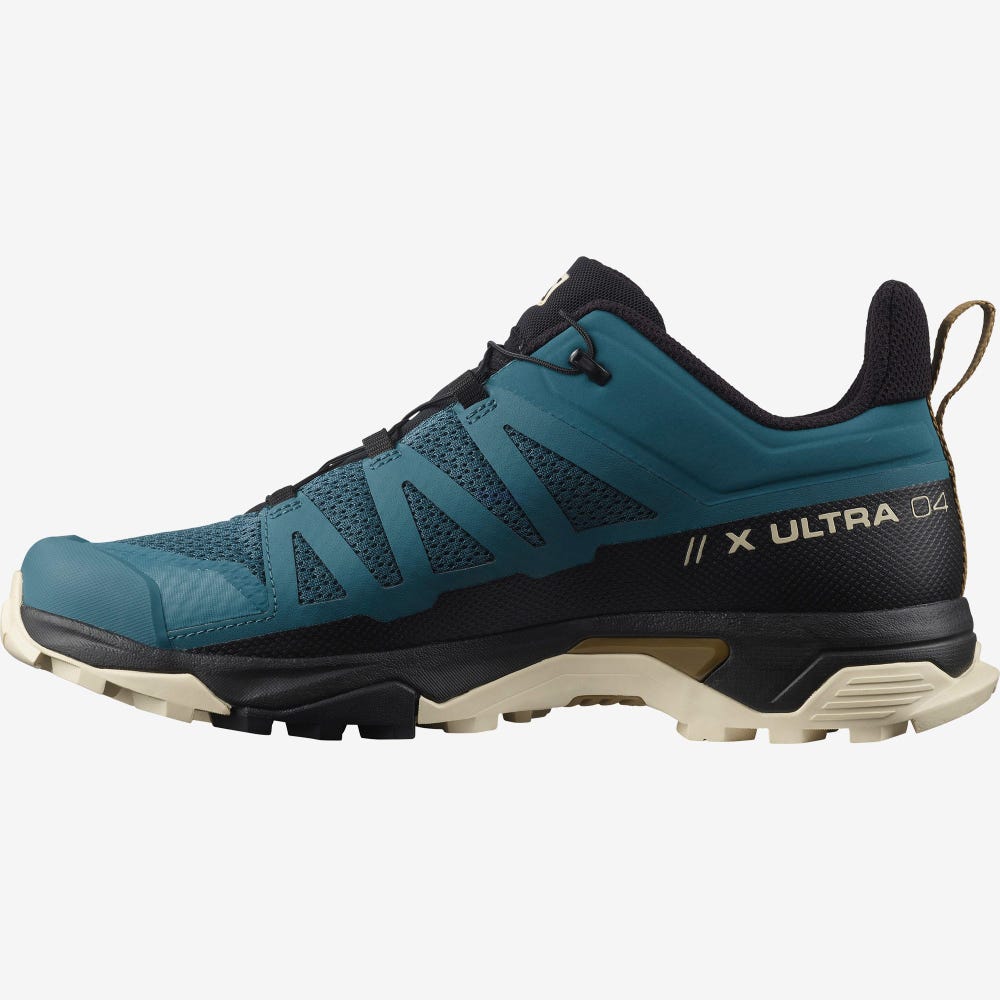 Salomon X ULTRA 4 Túracipő Férfi Kék/Barna | HU146853