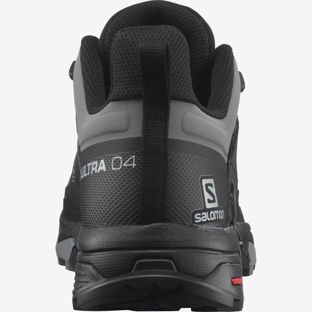 Salomon X ULTRA 4 Túracipő Férfi Szürke/Fekete | HU930516