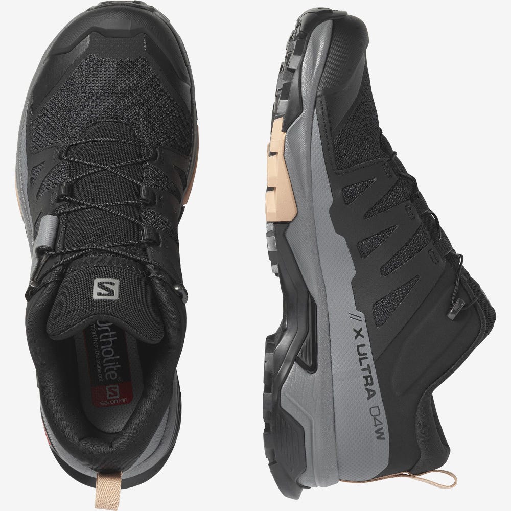 Salomon X ULTRA 4 Túracipő Női Fekete | HU706129