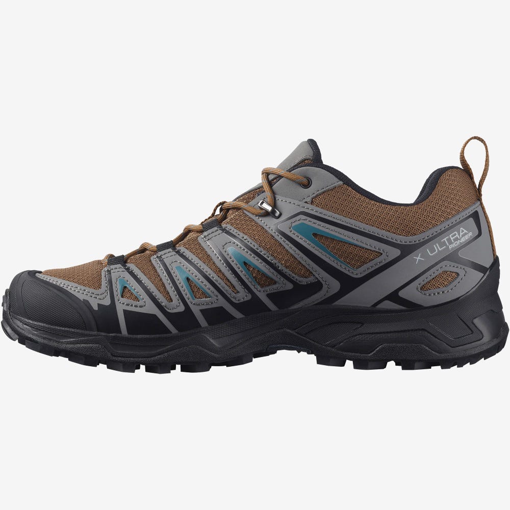 Salomon X ULTRA PIONEER Túracipő Férfi Kék | HU496305