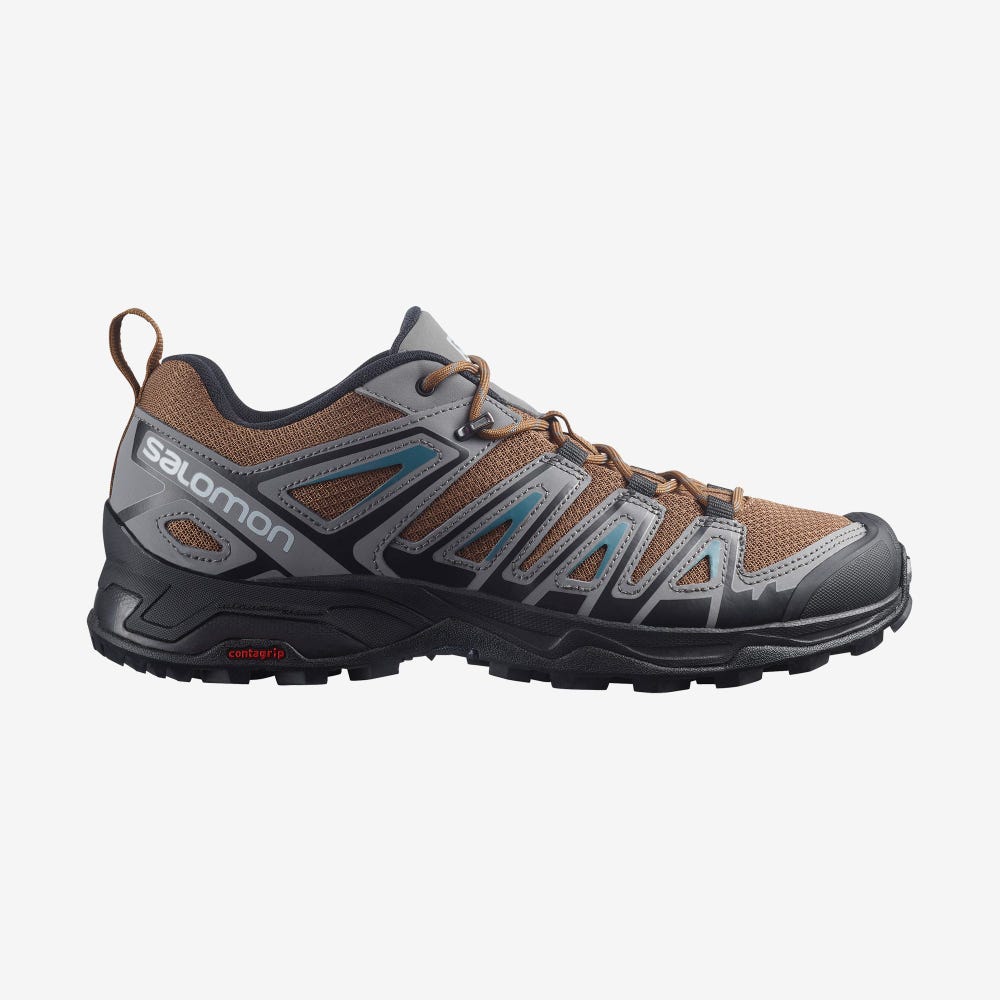 Salomon X ULTRA PIONEER Túracipő Férfi Kék | HU496305