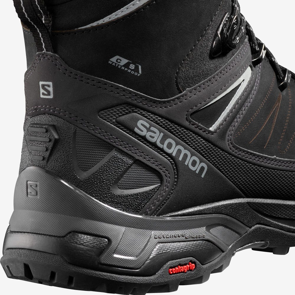 Salomon X ULTRA WINTER CLIMASALOMON™ WATERPROOF 2 Téli Bakancs Férfi Fekete | HU632458