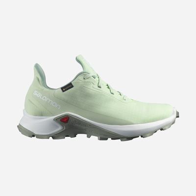 Salomon ALPHACROSS 3 GORE-TEX Terepfutó Cipő Női Fehér | HU508439