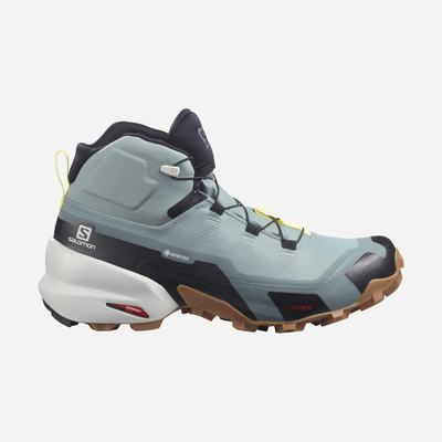 Salomon CROSS HIKE MID GORE-TEX Túrabakancs Női Kék/Fekete | HU062571