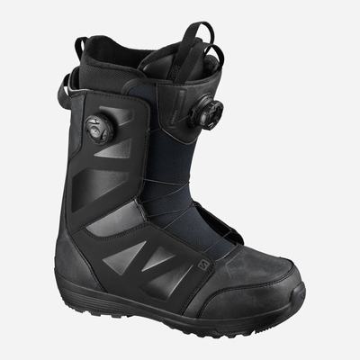 Salomon LAUNCH BOA SJ BOA Snowboard Bakancs Férfi Fekete | HU891352