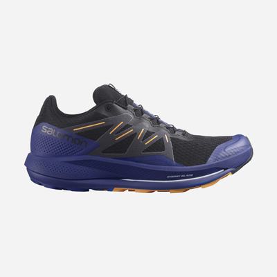 Salomon PULSAR TRAIL Terepfutó Cipő Férfi Fekete/Kék/Narancssárga | HU342768