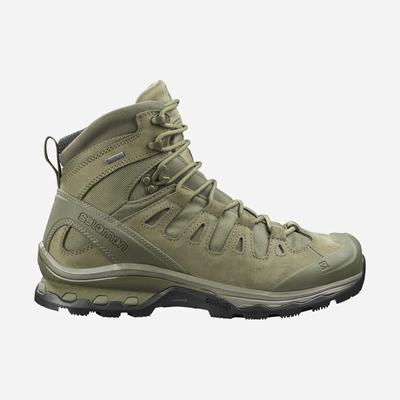 Salomon QUEST 4D GORE-TEX FORCES 2 EN Taktikai Bakancs Női Zöld/Fekete | HU085134