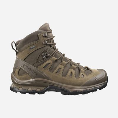 Salomon QUEST 4D GORE-TEX FORCES 2 EN Taktikai Bakancs Női Barna | HU687904