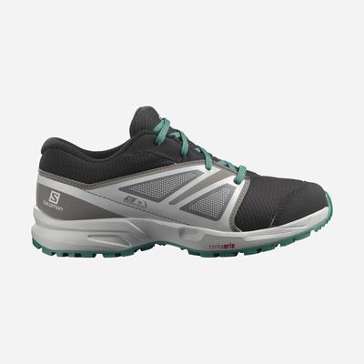 Salomon SENSE CLIMASALOMON™ WATERPROOF Futócipő Gyerek Fekete/Kék | HU520391