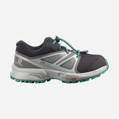 Salomon SENSE CLIMASALOMON™ WATERPROOF Terepfutó Cipő Gyerek Fekete/Kék | HU794013