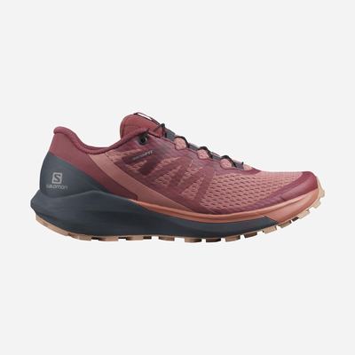 Salomon SENSE RIDE 4 Terepfutó Cipő Női Sötét Piros/Sötétkék | HU508694