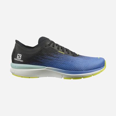 Salomon SONIC 4 Accelerate Futócipő Férfi Kék/Fehér | HU752806