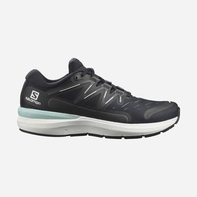 Salomon SONIC 4 Confidence Futócipő Férfi Fekete/Fehér | HU642183