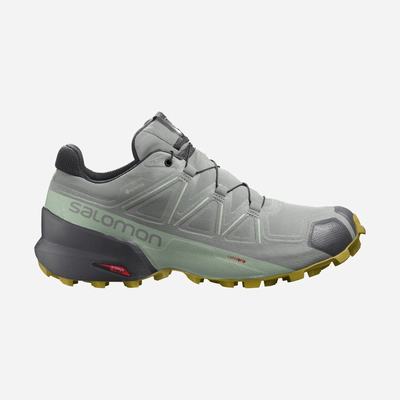 Salomon SPEEDCROSS 5 GORE-TEX Terepfutó Cipő Női Zöld | HU036975