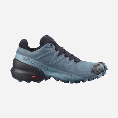 Salomon SPEEDCROSS 5 Terepfutó Cipő Női Kék | HU182059