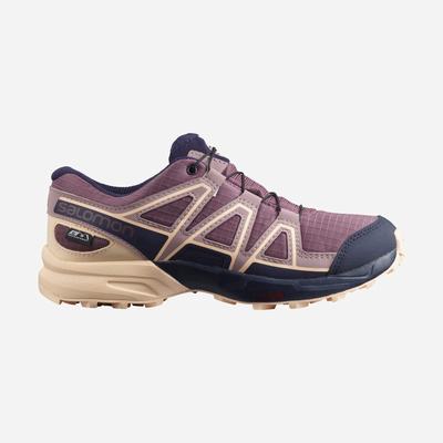 Salomon SPEEDCROSS CLIMASALOMON™ WATERPROOF Terepfutó Cipő Gyerek Kék | HU342908