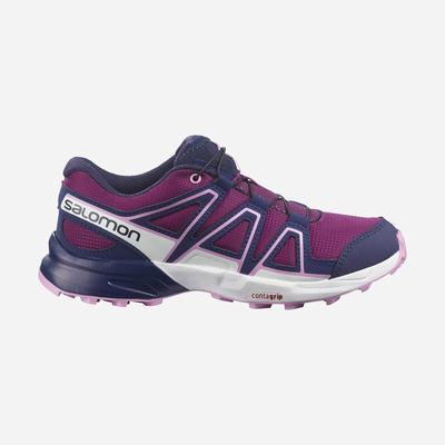 Salomon SPEEDCROSS Terepfutó Cipő Gyerek Fekete | HU291540