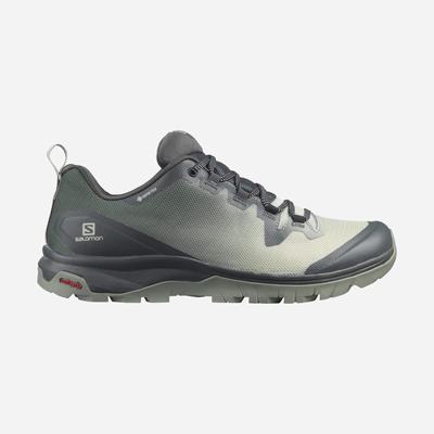 Salomon VAYA GORE-TEX Túracipő Női Zöld/Szürke | HU879651