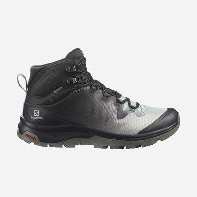 Salomon VAYA MID GORE-TEX Túrabakancs Női Világos Türkiz Szürke | HU593748