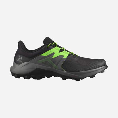 Salomon WILDCROSS 2 Terepfutó Cipő Férfi Fekete/Zöld | HU517649