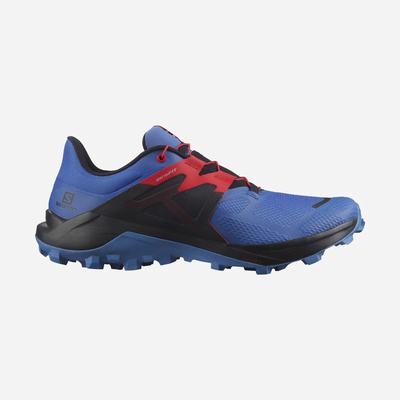 Salomon WILDCROSS 2 Terepfutó Cipő Férfi Kék/Fekete | HU645897