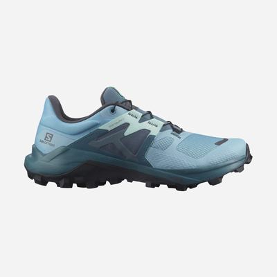 Salomon WILDCROSS 2 Terepfutó Cipő Női Kék | HU731942