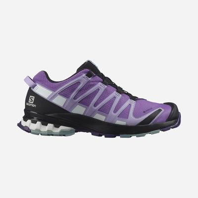 Salomon XA PRO 3D v8 GORE-TEX Terepfutó Cipő Női Királykék Lila/Levendula | HU078293