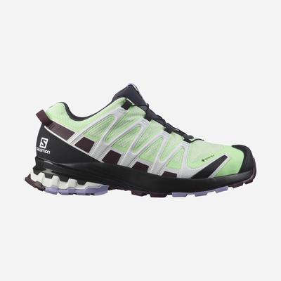 Salomon XA PRO 3D v8 GORE-TEX Terepfutó Cipő Női Zöld/Levendula | HU986413