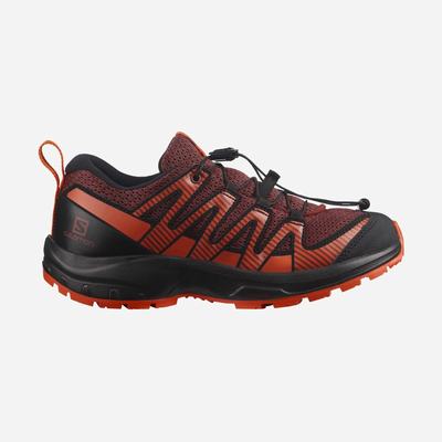 Salomon XA PRO V8 Terepfutó Cipő Gyerek Barna/Fekete/Piros Narancssárga | HU850713