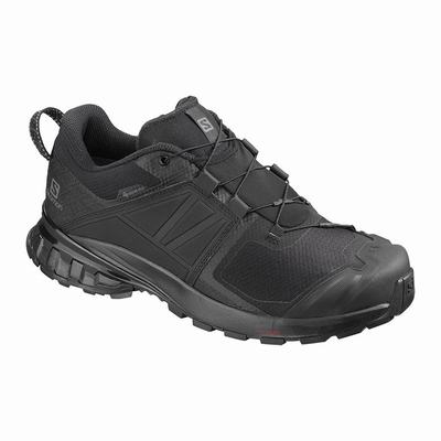 Salomon XA WILD GORE-TEX Túracipő Férfi Fekete | HU247693