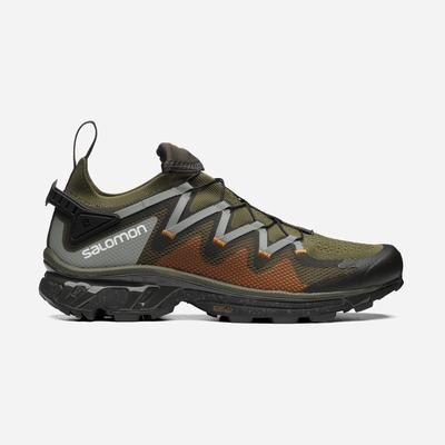 Salomon XT-RUSH Sportcipő Férfi Olivazöld/Narancssárga | HU582416