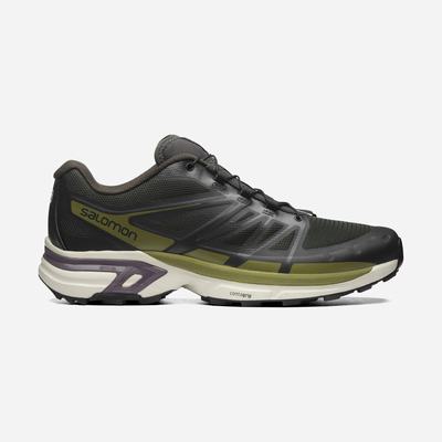 Salomon XT-WINGS 2 Sportcipő Férfi Olivazöld/Zöld | HU259170