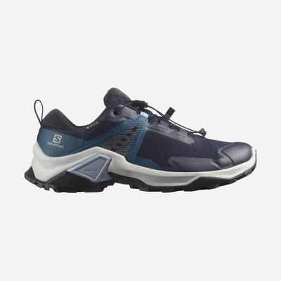 Salomon X RAISE 2 GORE-TEX Túracipő Női Sötétkék/Kék | HU613049