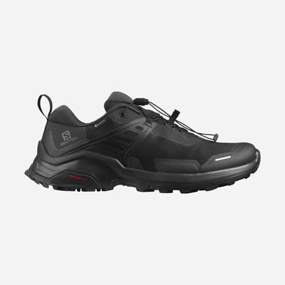 Salomon X RAISE GORE-TEX Túracipő Férfi Fekete | HU657231