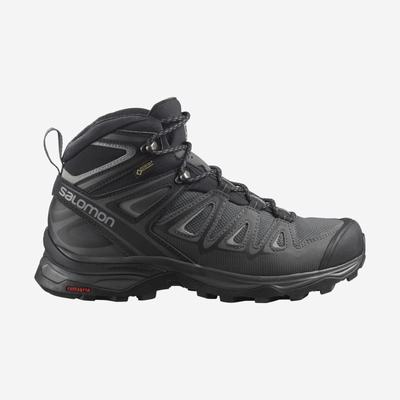 Salomon X ULTRA 3 MID GORE-TEX Túrabakancs Női Fekete | HU329710