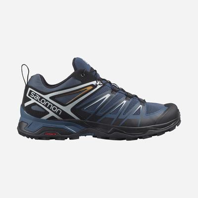 Salomon X ULTRA 3 Túracipő Férfi Sötétkék/Fekete | HU348160